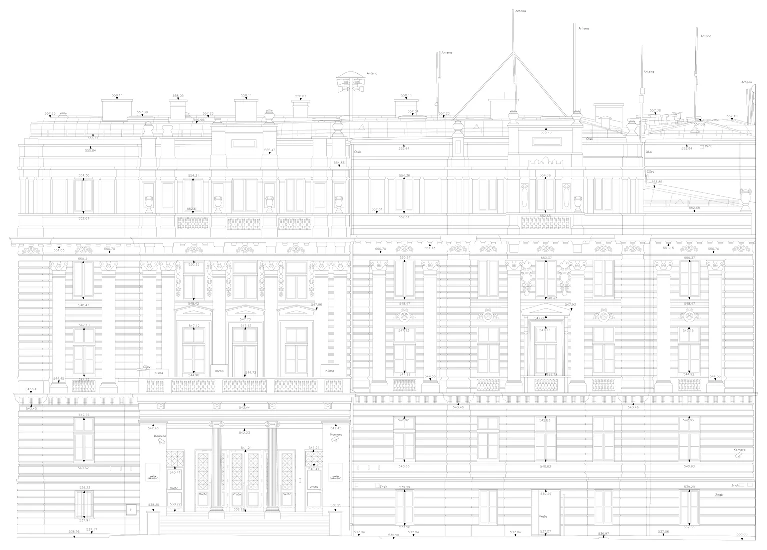 Measured drawing example from Geobiro’s visual materials.