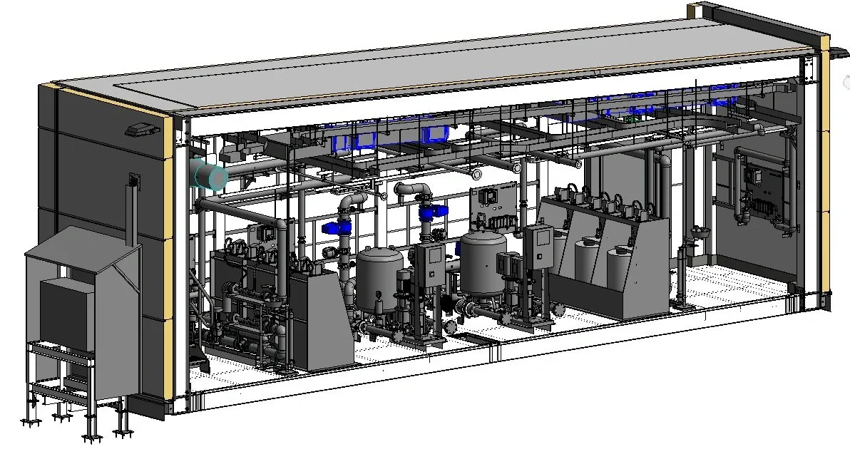 MEP model example from Geobiro’s company presentation.