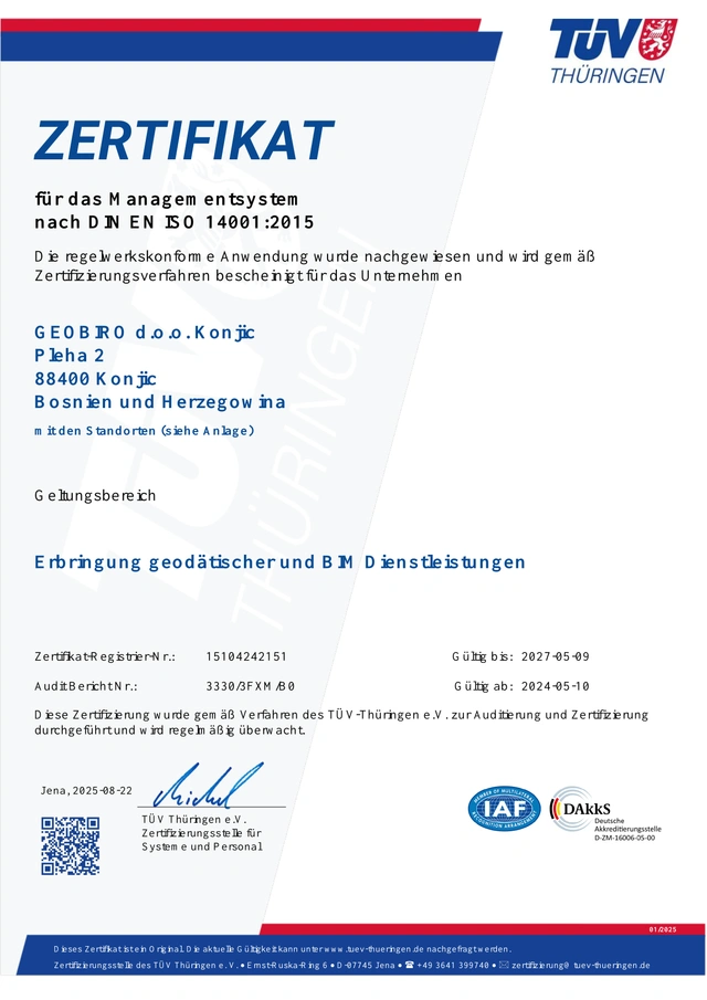 Umweltmanagement / ISO 14001:2015