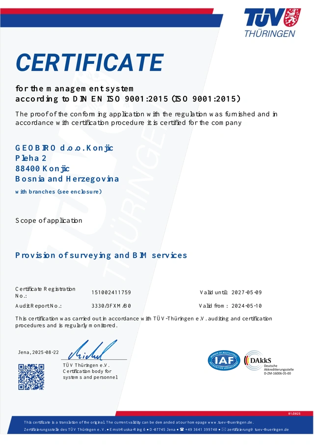 Quality management / ISO 9001:2015